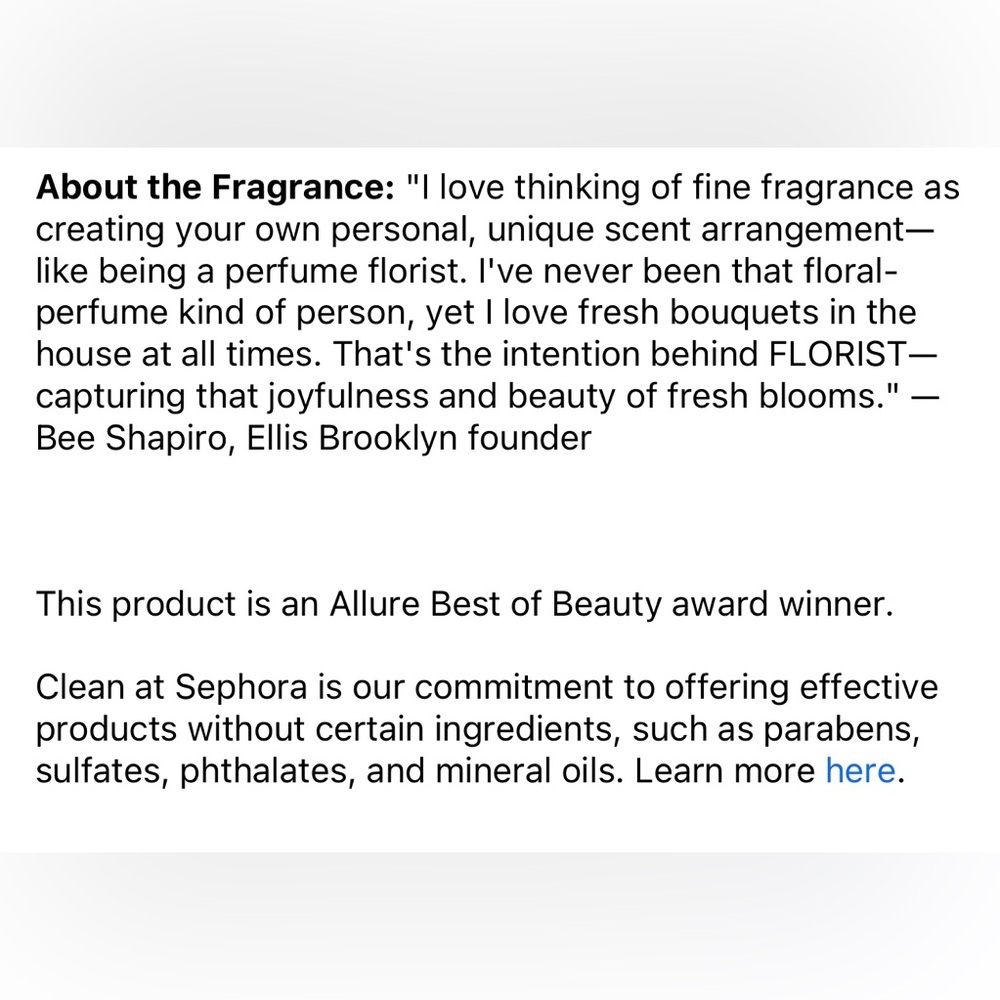 🌸 ELLIS BROOKLYN FLORIST Travel Size - Picture 6 of 6